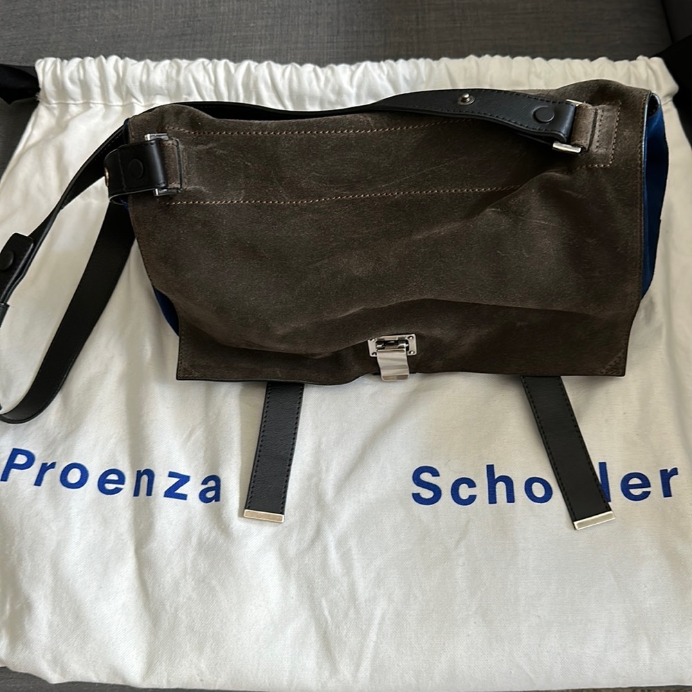 Proenza Schouler PS Courier Leather Shoulder Bag LIKE NEW